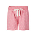 By Louise By Louise Dames Korte Pyjama Set Shortama Blauw Ice Cream