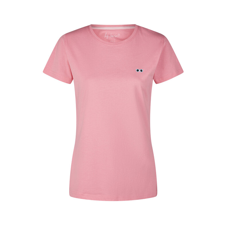 By Louise By Louise Ladies Short Pajama Set Shortama Dark Pink Sunglasses