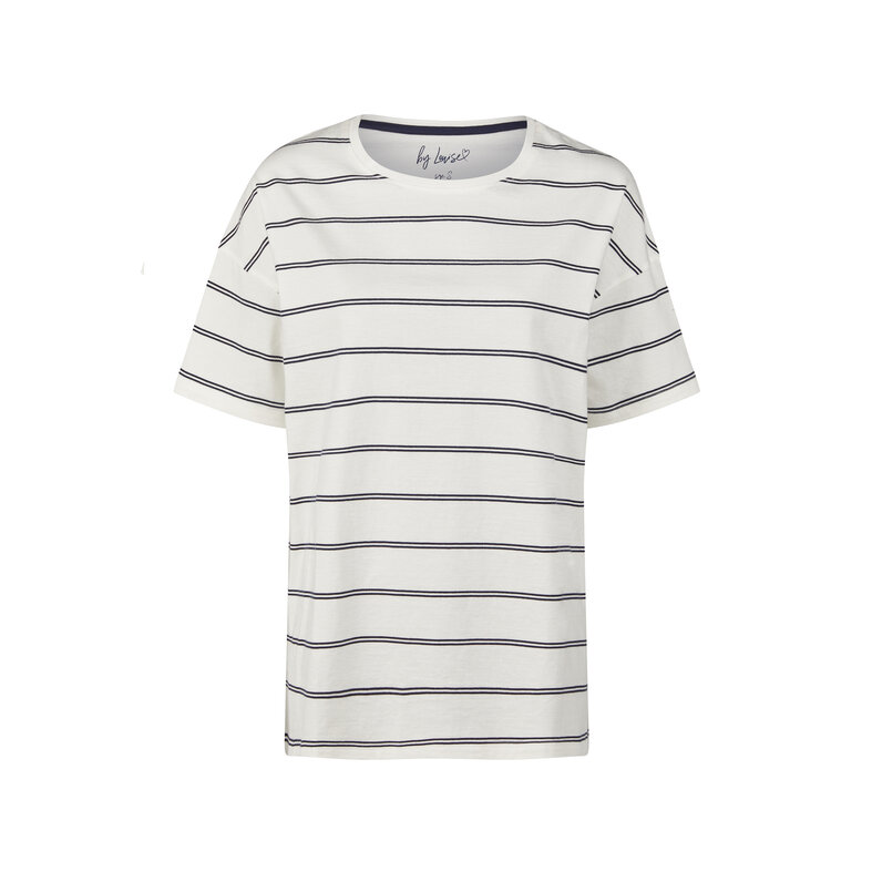 By Louise By Louise Dames Korte Pyjama Set Shortama Off-White