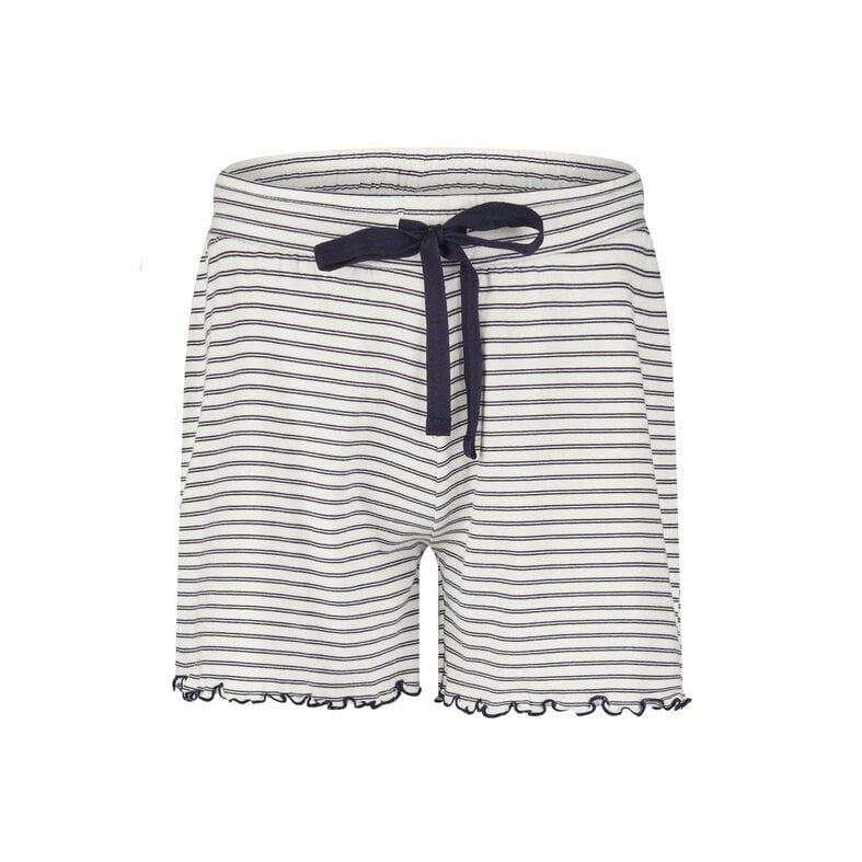 By Louise By Louise Dames Korte Pyjama Set Shortama Blauw