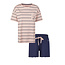 By Louise By Louise Dames Korte Pyjama Set Shortama Roze