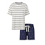 By Louise By Louise Ladies Short Pajama Set Shortama Off-White