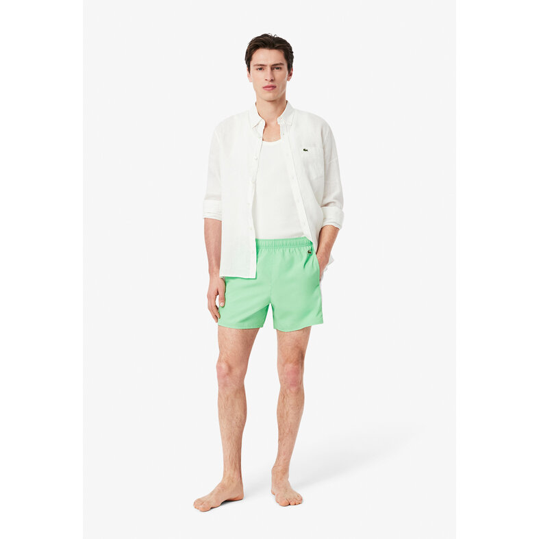 Lacoste Lacoste Zwemshort Heren Zwembroek Colorblock Groen