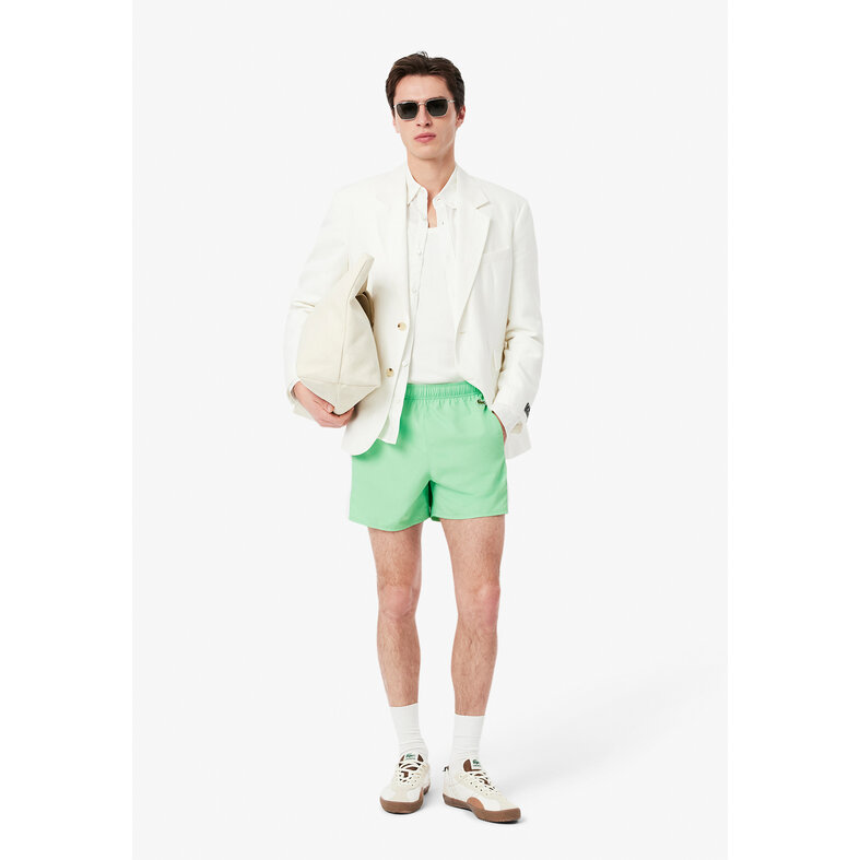 Lacoste Lacoste Zwemshort Heren Zwembroek Colorblock Groen