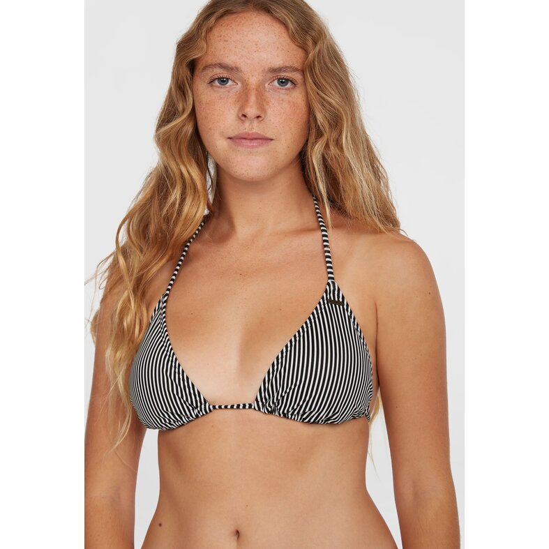 O'Neill O'Neill Dames Bikini Set Capri Bondey Zwart/Wit Gestreept