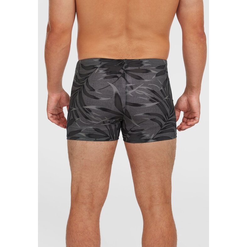 O'Neill O'Neill Heren Zwemboxer Floral Racer Grijs/Zwart Bladeren