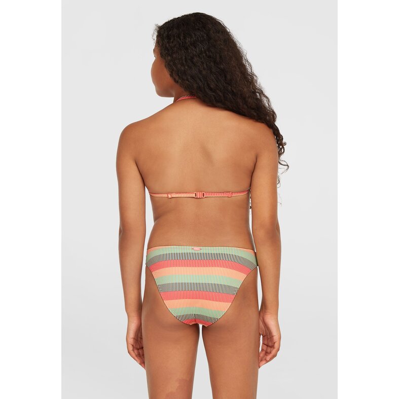 O'Neill O'Neill Girls Triangle Bikini Set Rainbow Striped