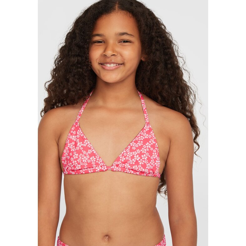 O'Neill O'Neill Girls Triangle Bikini Set Pink Floral