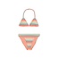 O'Neill O'Neill Meisjes Triangel Bikini Set Regenboog Gestreept