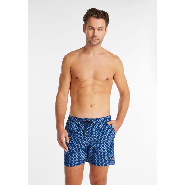Ten Cate Ten Cate Heren Zwemshorts Print Donkerblauw
