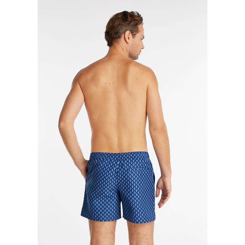 Ten Cate Ten Cate Heren Zwemshorts Print Donkerblauw