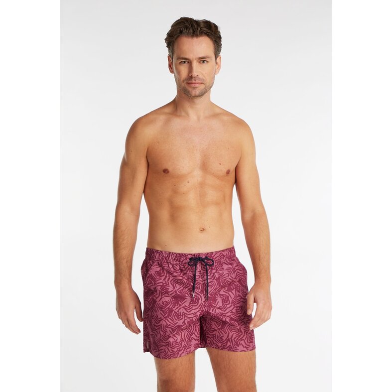 Ten Cate Ten Cate Heren Zwemshorts Print Roze