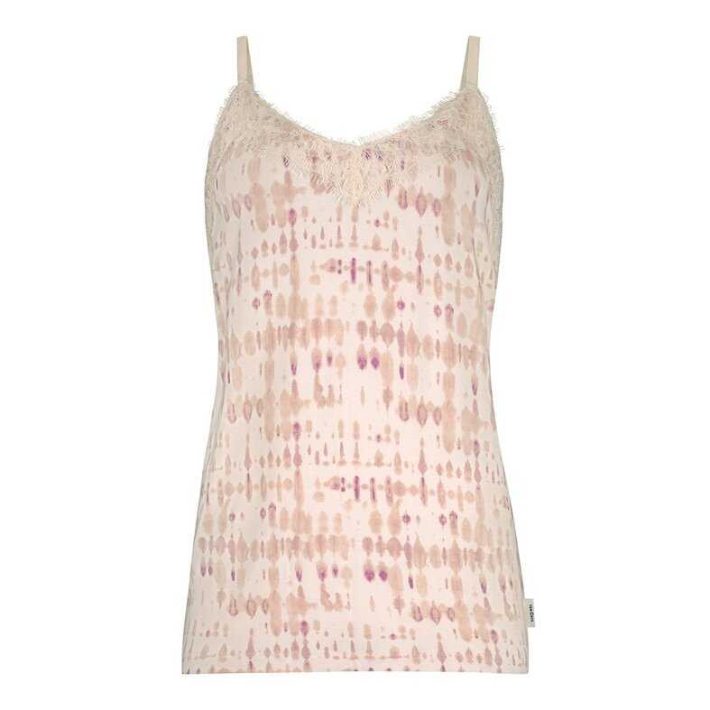 Ten Cate Ten Cate Dames Korte Pyjama Set Shortama Blush Print