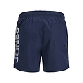 Jack & Jones Junior Jack & Jones Junior Boys Swim Short JPSTMAUI Splicelogo Solid Dark Blue
