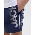 Jack & Jones Junior Jack & Jones Junior Jongens Zwemshort JPSTMAUI Splicelogo Effen Donkerblauw
