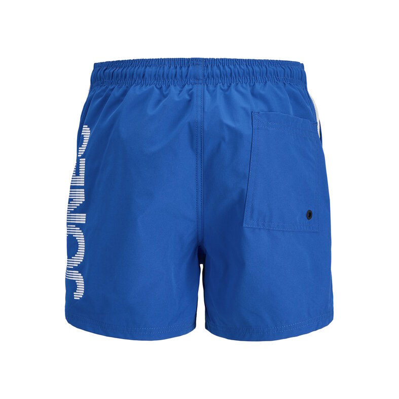 Jack & Jones Junior Jack & Jones Junior Jongens Zwemshort JPSTMAUI Splicelogo Effen Blauw