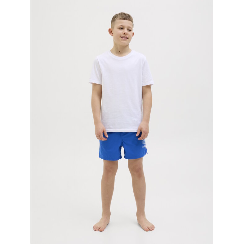 Jack & Jones Junior Jack & Jones Junior Jongens Zwemshort JPSTMAUI Splicelogo Effen Blauw