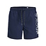 Jack & Jones Junior Jack & Jones Junior Boys Swim Short JPSTMAUI Splicelogo Solid Dark Blue