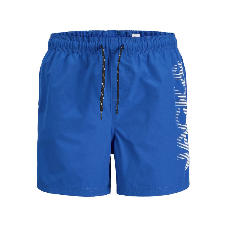 Jack & Jones Junior Jack & Jones Junior Jongens Zwemshort JPSTMAUI Splicelogo Effen Blauw