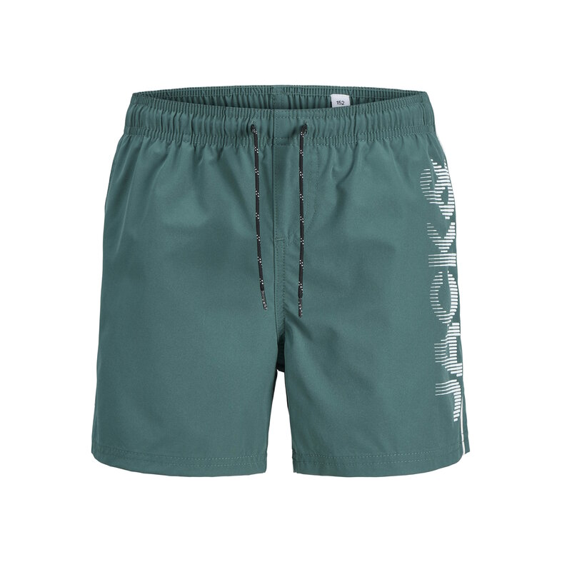 Jack & Jones Junior Jack & Jones Junior Jongens Zwemshort JPSTMAUI Splicelogo Effen Groen