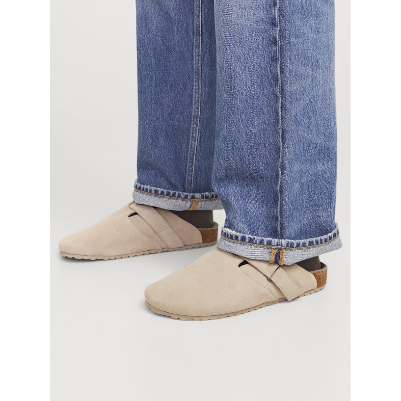 Jack & Jones Jack & Jones Heren Sandalen JFWLOUIS Suede Taupe