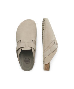 Jack & Jones Men's Mules JFWLOUIS Suede Taupe