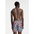 Shiwi Shiwi Men's Swim Short NICK 6" Fish Print Multicolor