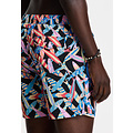 Shiwi Shiwi Heren Zwemshort NICK 6" Vissen Print Multicolor