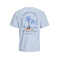 Jack & Jones Jack & Jones Men's T-shirt JJSUMMER Round Neck Light Blue
