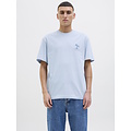Jack & Jones Jack & Jones Heren T-shirt JJSUMMER Ronde Hals Lichtblauw