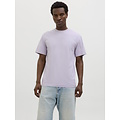 Jack & Jones Jack & Jones Men's T-shirt JJSUMMER Round Neck Purple