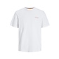 Jack & Jones Jack & Jones Heren T-shirt JJSUMMER Ronde Hals Wit