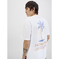 Jack & Jones Jack & Jones Men's T-shirt JJSUMMER Round Neck White