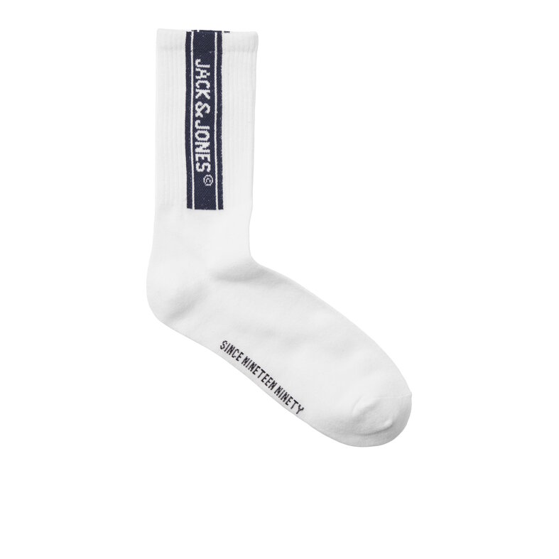 Jack & Jones Jack & Jones Heren Sportsokken JACSETH Tennissokken 3-Pack Wit