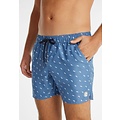 Ten Cate Ten Cate Men's Swim Shorts Print Blue