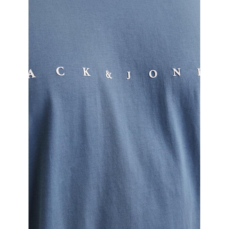 Jack & Jones Jack & Jones Plus Size Heren T-shirt JJESTAR Oceanview Blauw