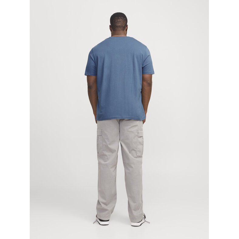 Jack & Jones Jack & Jones Plus Size Heren T-shirt JJESTAR Oceanview Blauw