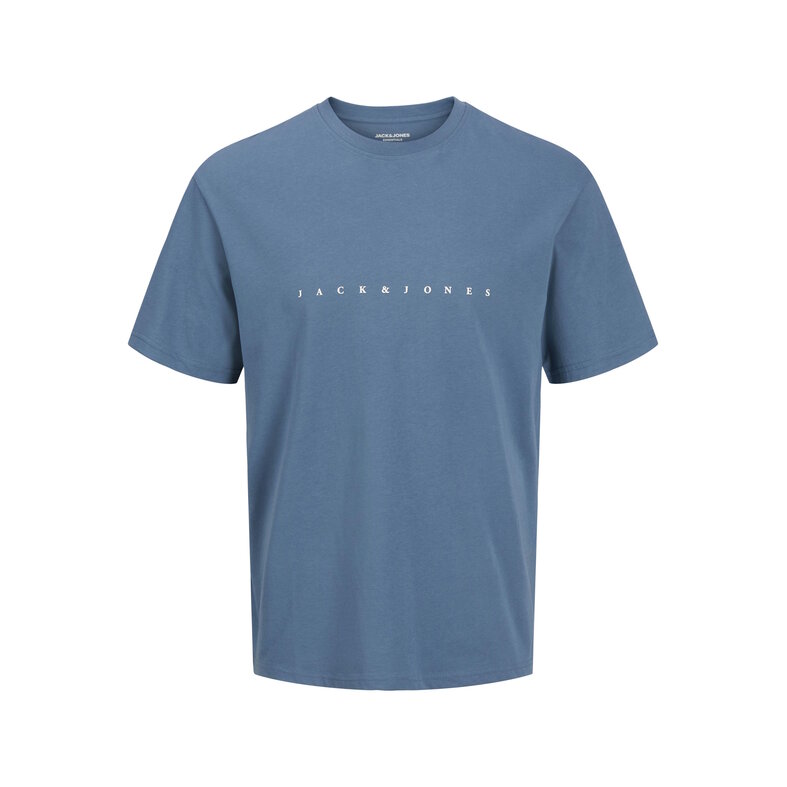 Jack & Jones Jack & Jones Plus Size Heren T-shirt JJESTAR Oceanview Blauw