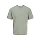 Jack & Jones Jack & Jones Plus Size Men's T-shirt JJESTAR Iceberg Green