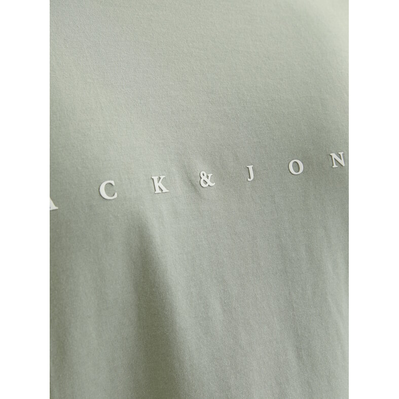 Jack & Jones Jack & Jones Plus Size Heren T-shirt JJESTAR Iceberg Groen
