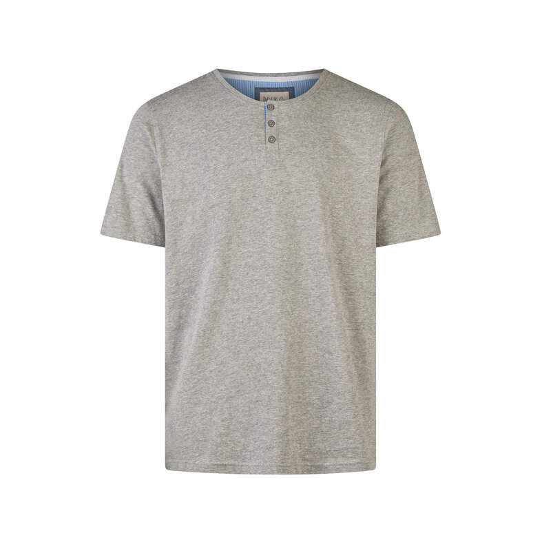 Phil & Co Phil & Co Heren Shortama Korte Pyjama Set Grijs/Blauw