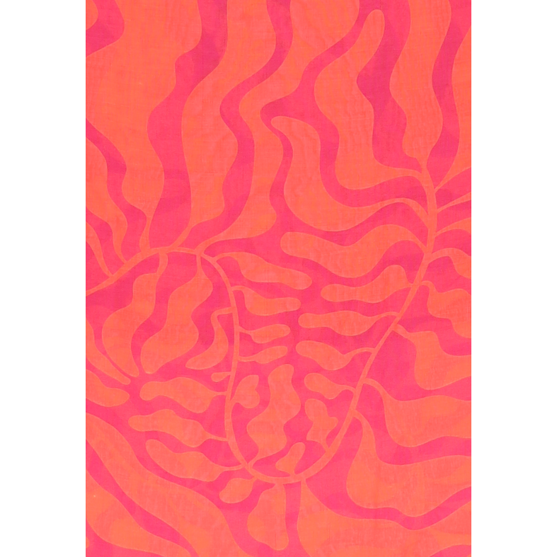 Sarlini Sarlini Ladies Tunic Beach Dress Polyester Coral/Orange