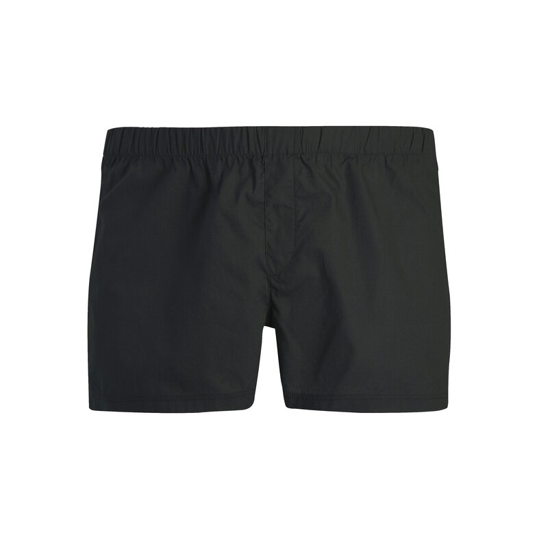 Jack & Jones Jack & Jones Heren Wijde Boxershorts Geweven Katoen JACMILANO 3-Pack Zwart/Grijs