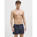 Jack & Jones Jack & Jones Heren Wijde Boxershorts Geweven Katoen JACMILANO 3-Pack Donkerblauw/Zwart