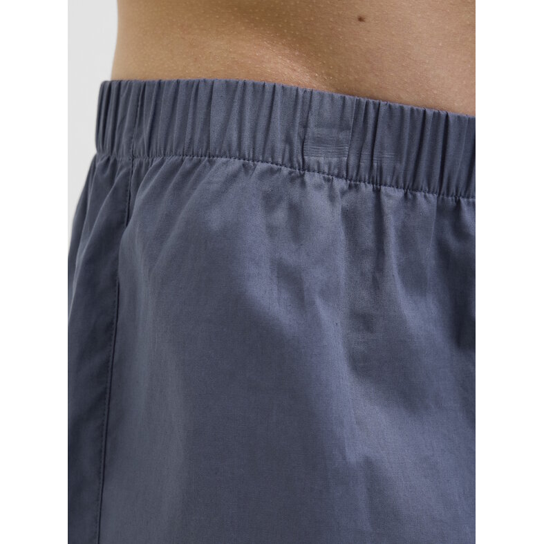 Jack & Jones Jack & Jones Heren Wijde Boxershorts Geweven Katoen JACMILANO 3-Pack Donkerblauw/Zwart