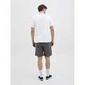Jack & Jones Jack & Jones Heren T-shirt JJBARBADOS Ronde Hals Wit