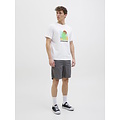Jack & Jones Jack & Jones Men's T-shirt JJBARBADOS Round Neck White