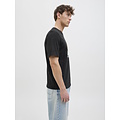 Jack & Jones Jack & Jones Heren T-shirt JJBARBADOS Ronde Hals Zwart