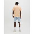 Jack & Jones Jack & Jones Heren T-shirt JJBARBADOS Ronde Hals Oranje