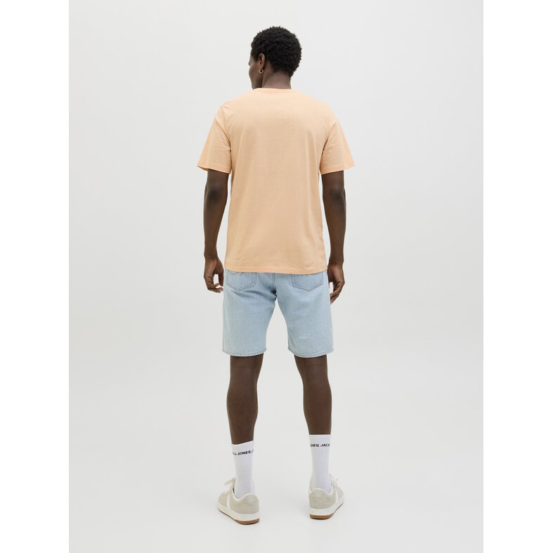 Jack & Jones Jack & Jones Men's T-shirt JJBARBADOS Round Neck Orange